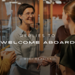 220+ Replies to "Welcome Aboard" Messages (Formal & More)